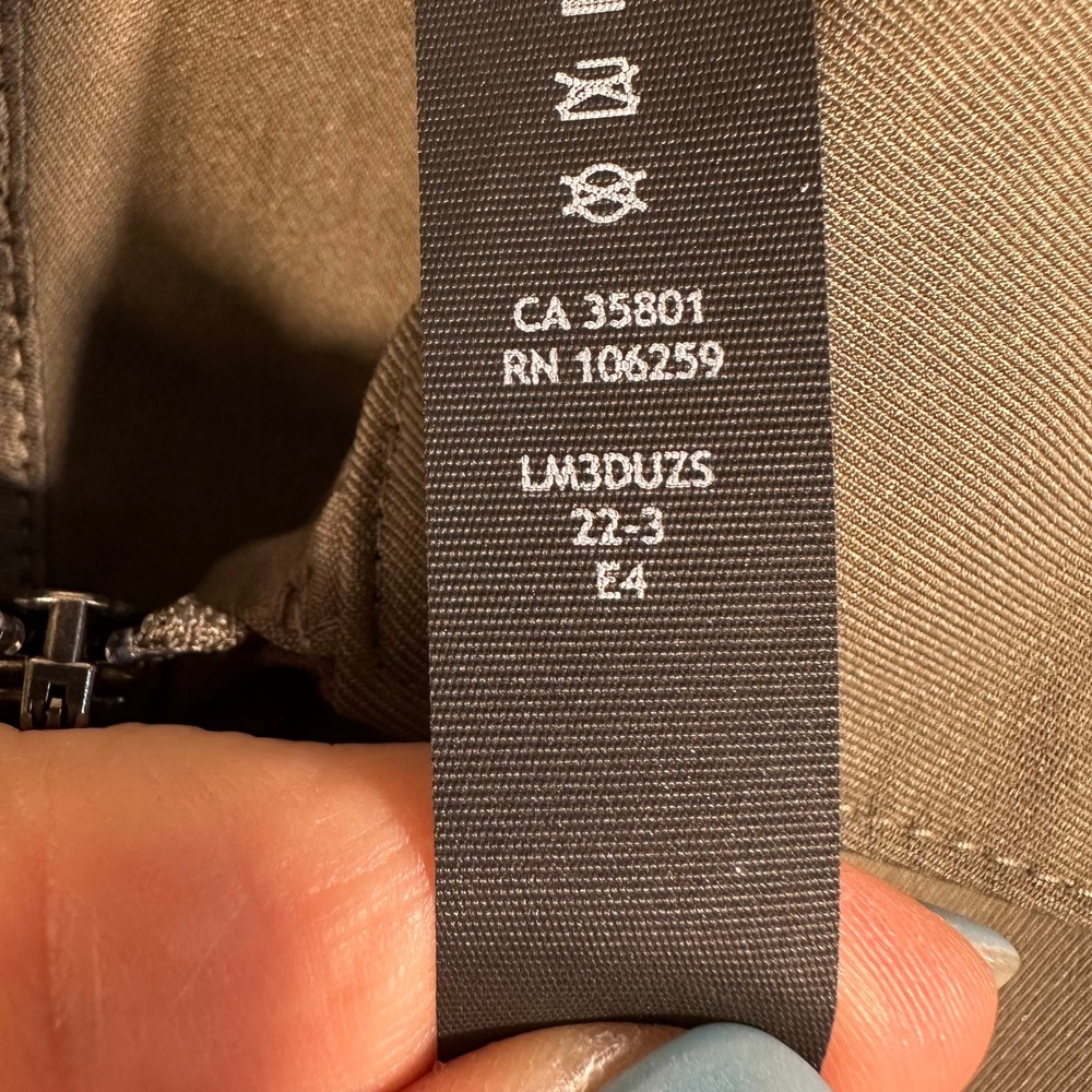 Lululemon Collared Half Zip Mens XXL Zip Windbreaker Anorak Olive Green LM3DUZS - Picture 5 of 11